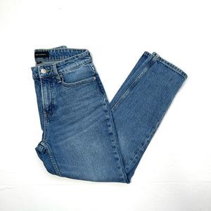 Free Assembly Classic Blue Straight Leg Jeans Size 0 Short